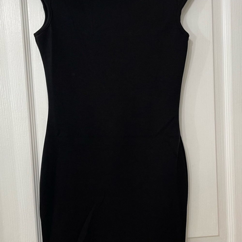 Black Bodycon Dress - Picture 2 of 4